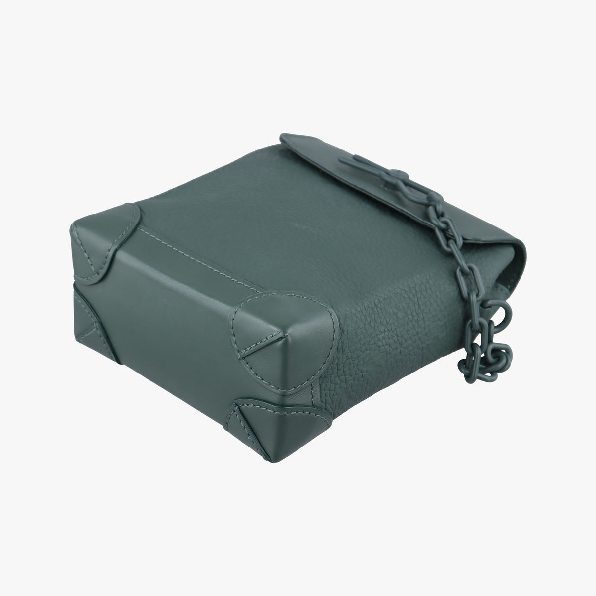 Vintage Louis Vuitton Nano Steamer VERT FONCE Monogram Taurillon M83052 shoulderbag | stylenewstar