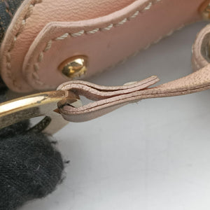 Pre-owned Fendi Tobacco Zucca Chef Brown×pink Canvas×Leather 8BR445 shoulderbag | stylenewstar