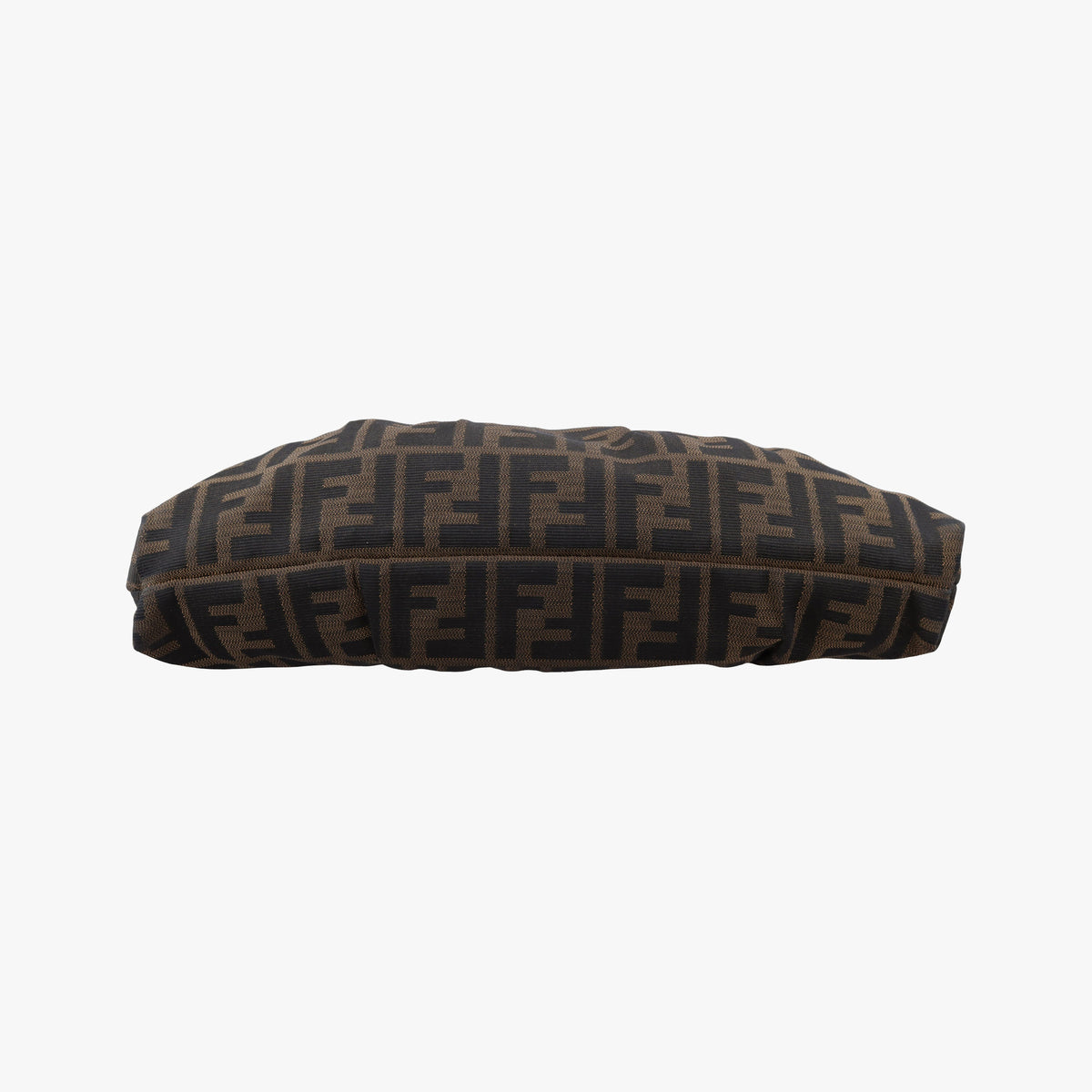 Pre-owned Fendi Tobacco Zucca Chef Brown×pink Canvas×Leather 8BR445 shoulderbag | stylenewstar