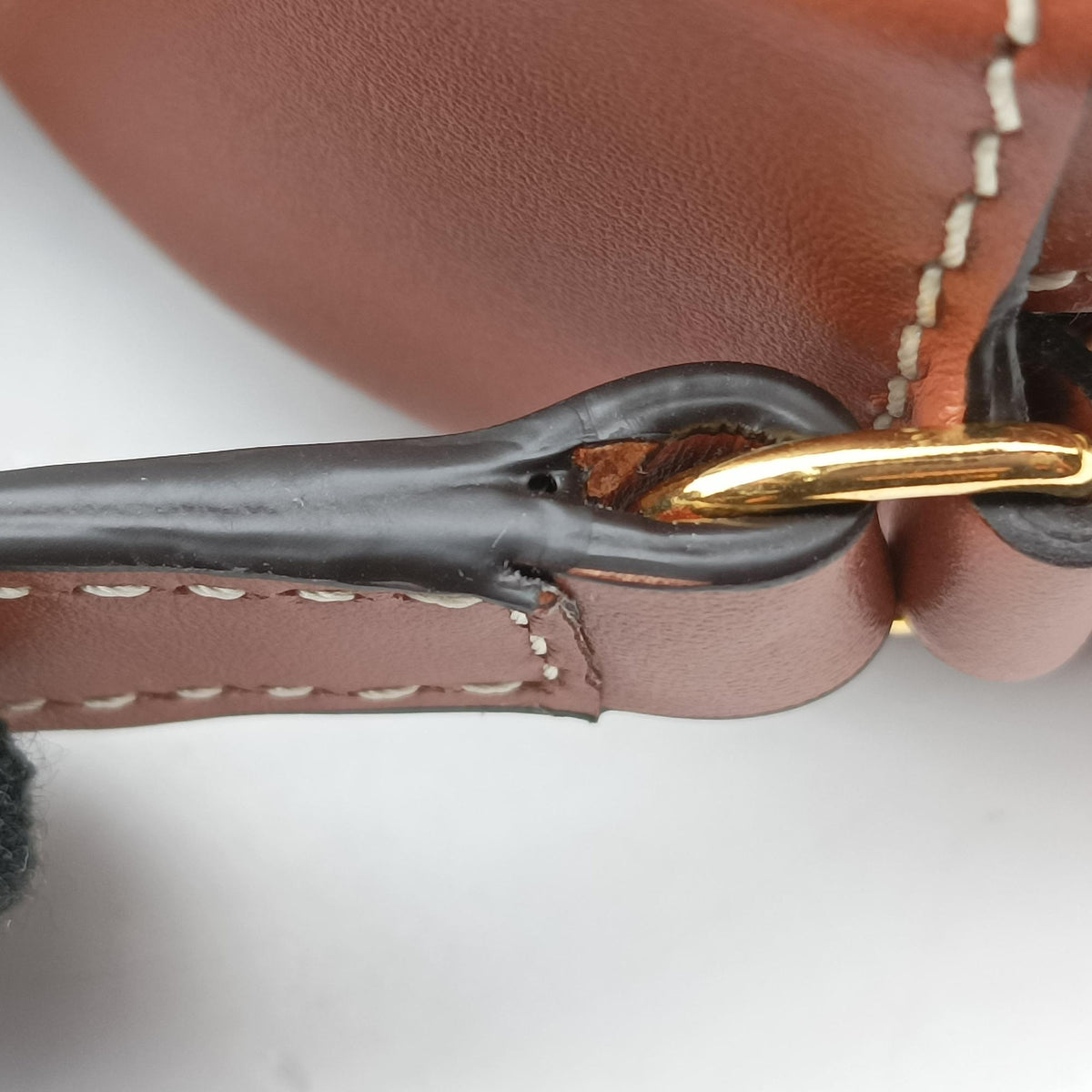 Vintage Celine Oval Purse Cuir Triomphe Brown Leather  shoulderbag | stylenewstar