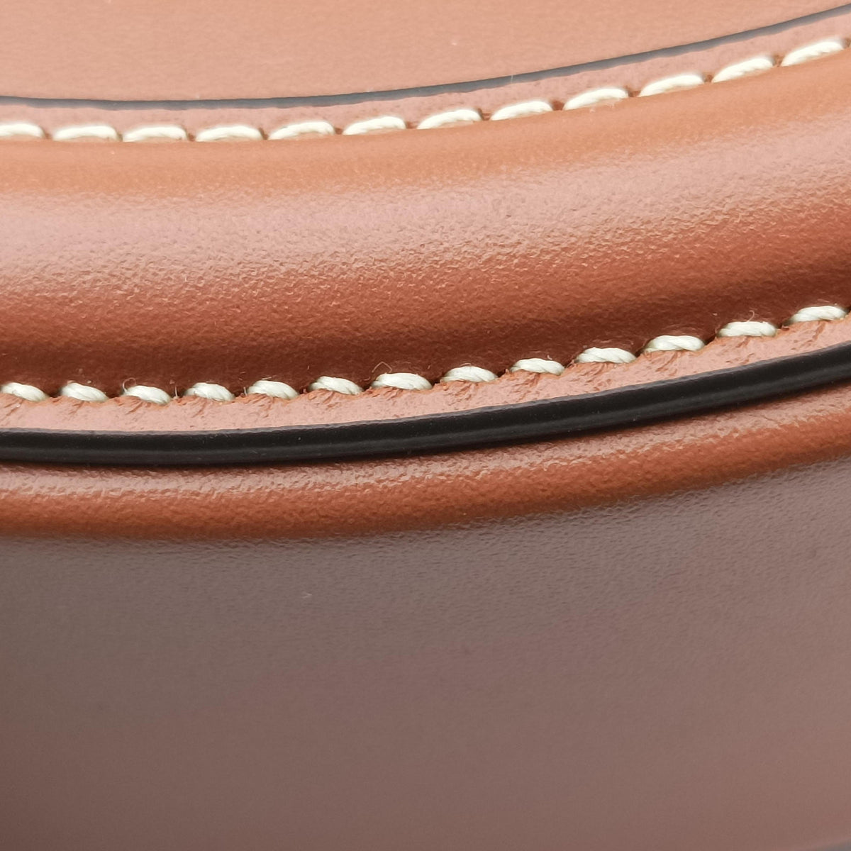 Vintage Celine Oval Purse Cuir Triomphe Brown Leather  shoulderbag | stylenewstar