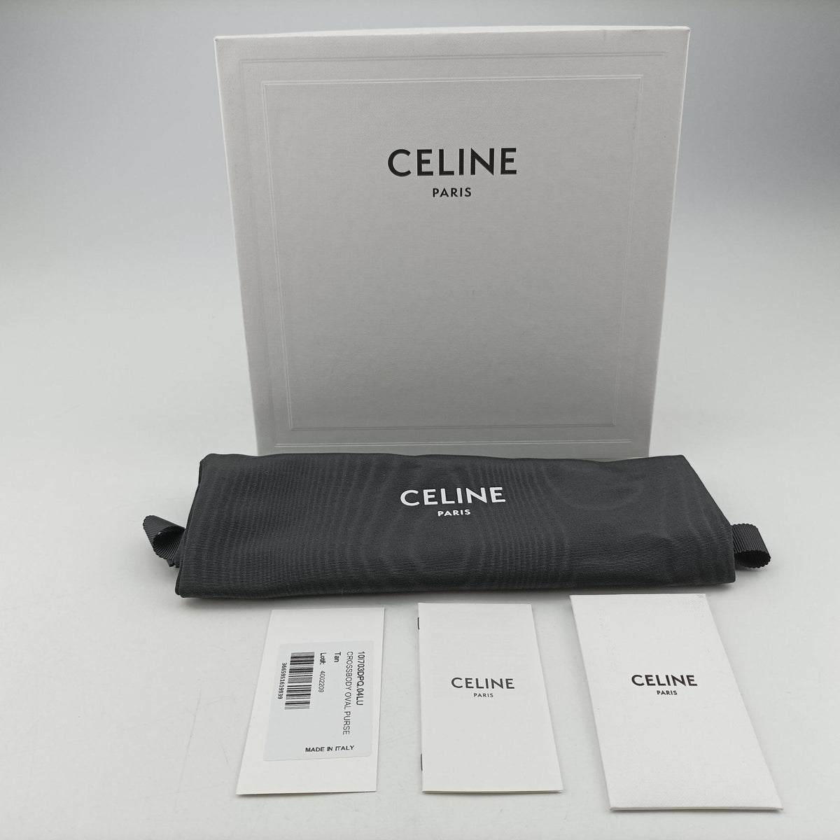 Vintage Celine Oval Purse Cuir Triomphe Brown Leather  shoulderbag | stylenewstar