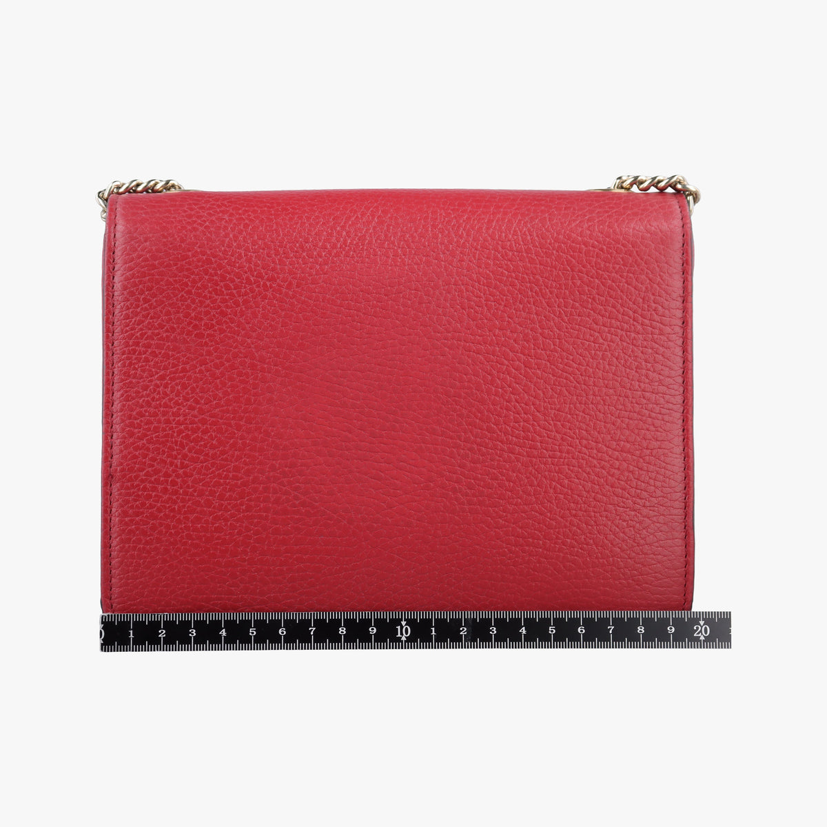 Vintage Gucci Interlocking G Red Leather 510304 shoulderbag | stylenewstar