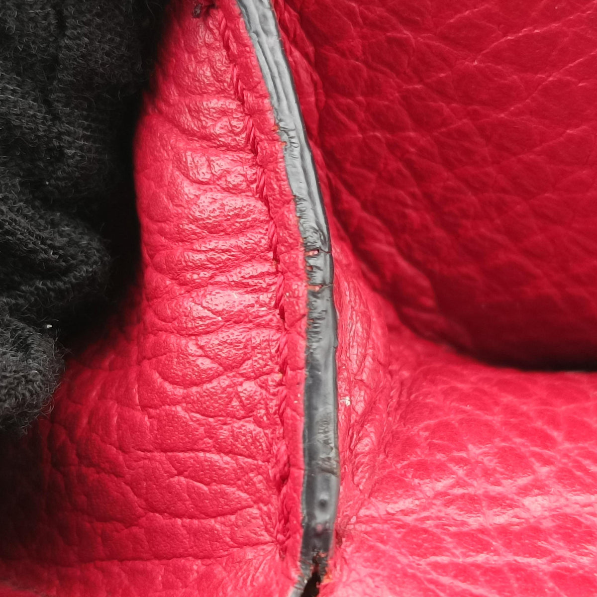 Vintage Gucci Interlocking G Red Leather 510304 shoulderbag | stylenewstar