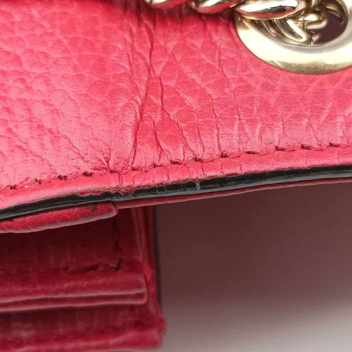 Vintage Gucci Interlocking G Red Leather 510304 shoulderbag | stylenewstar