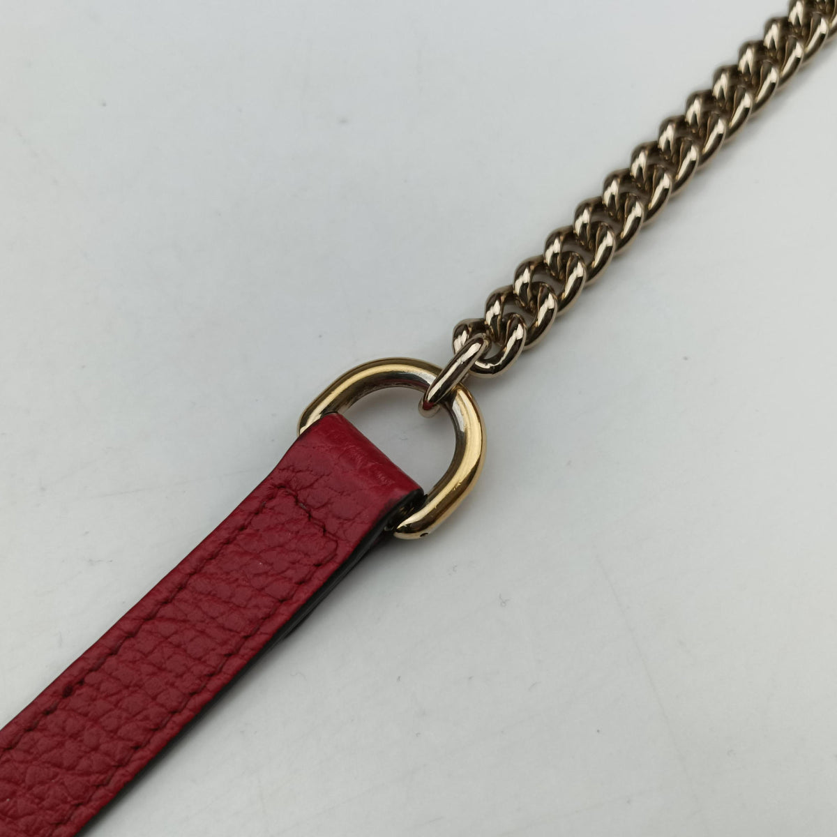 Vintage Gucci Interlocking G Red Leather 510304 shoulderbag | stylenewstar