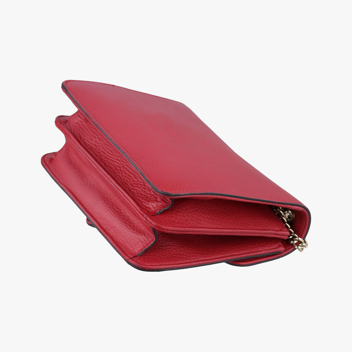 Vintage Gucci Interlocking G Red Leather 510304 shoulderbag | stylenewstar
