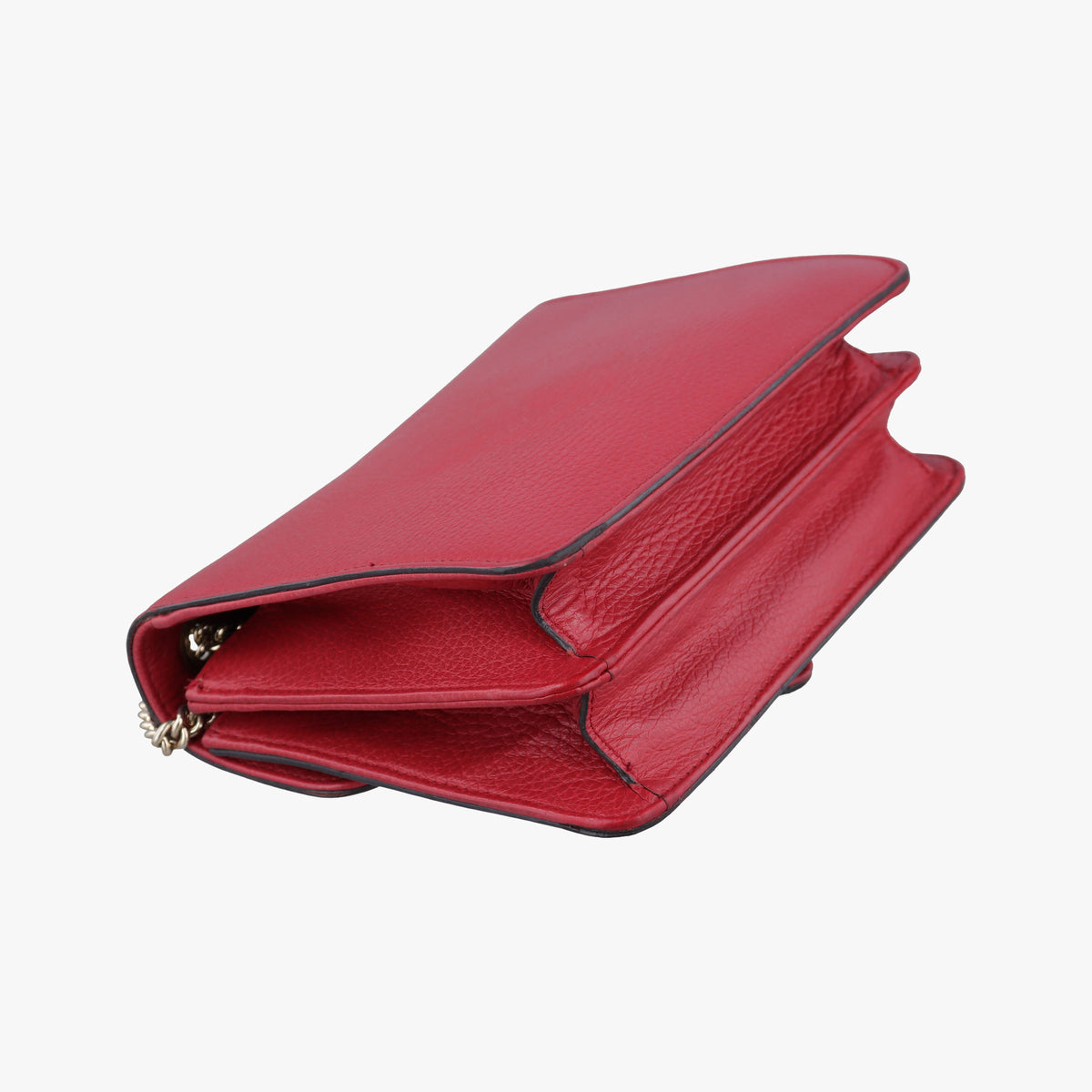 Vintage Gucci Interlocking G Red Leather 510304 shoulderbag | stylenewstar