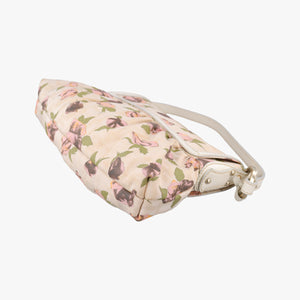 Pre-owned Fendi Chef Perforated Charm Zucca Print Multicolour canvas 8BR436 shoulderbag | stylenewstar
