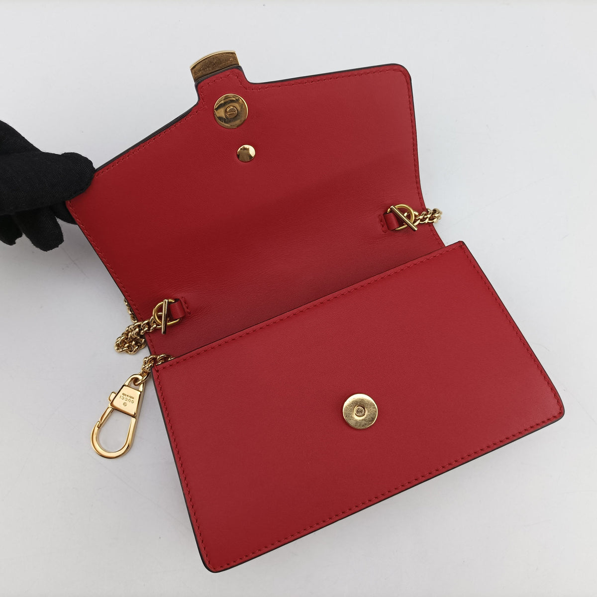 Secondhand Gucci Sylvie Red Leather 494646 shoulderbag | stylenewstar