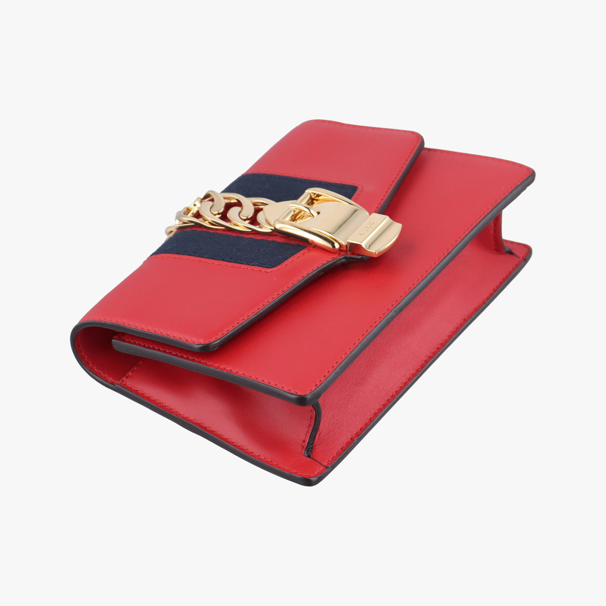 Secondhand Gucci Sylvie Red Leather 494646 shoulderbag | stylenewstar