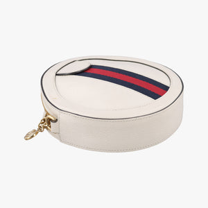 Pre-owned Gucci Ophidia White Leather 550618 crossbodybag | stylenewstar
