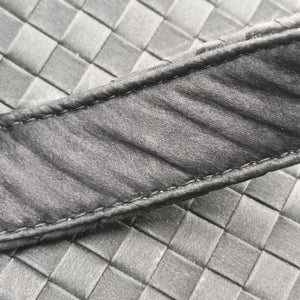Secondhand Bottega Veneta Intrecciato Black silk  clutchbag | stylenewstar
