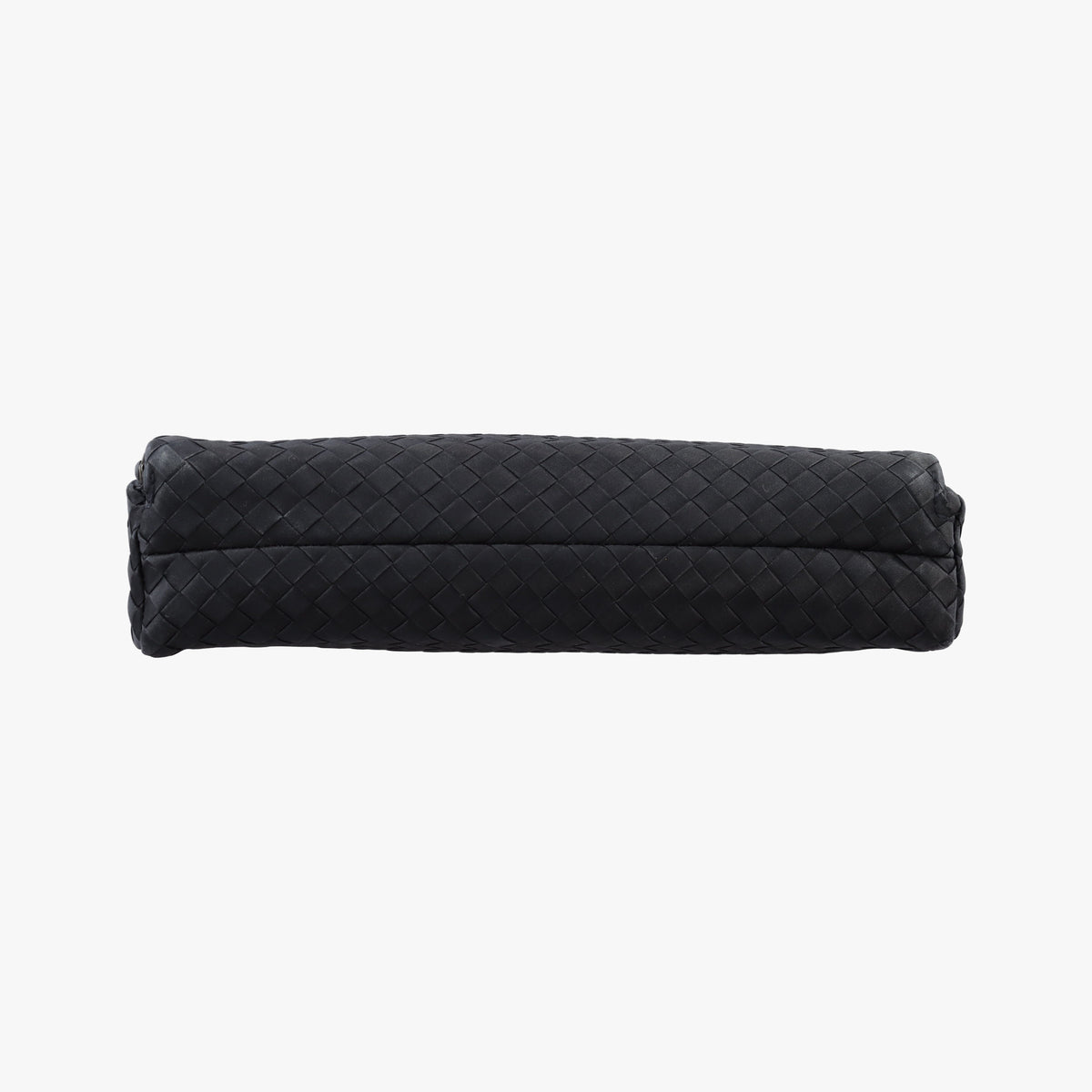 Secondhand Bottega Veneta Intrecciato Black silk  clutchbag | stylenewstar
