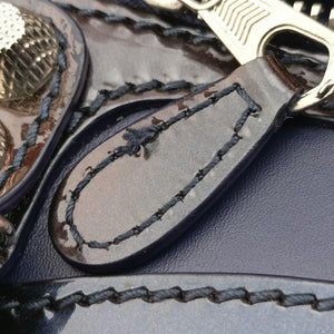Pre-owned Balenciaga Classic City Mini Blue Leather  shoulderbag | stylenewstar