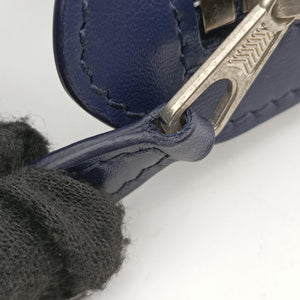 Pre-owned Balenciaga Classic City Mini Blue Leather  shoulderbag | stylenewstar