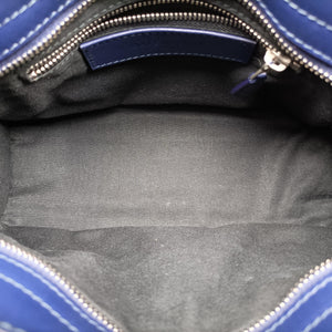 Pre-owned Balenciaga Classic City Mini Blue Leather  shoulderbag | stylenewstar