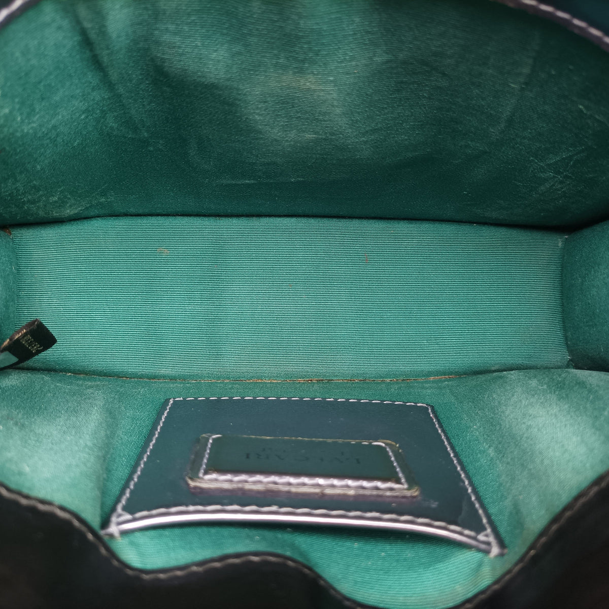 Pre-owned Bvlgari SERPENTI FOREVER Blue Patent  shoulderbag | stylenewstar