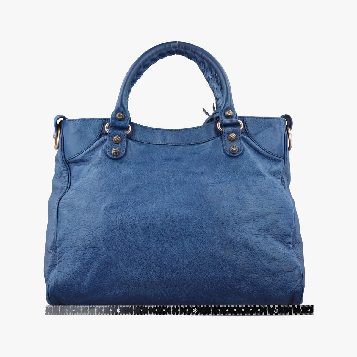 Secondhand Balenciaga The Velo Blue Lambskin  shoulderbag | stylenewstar