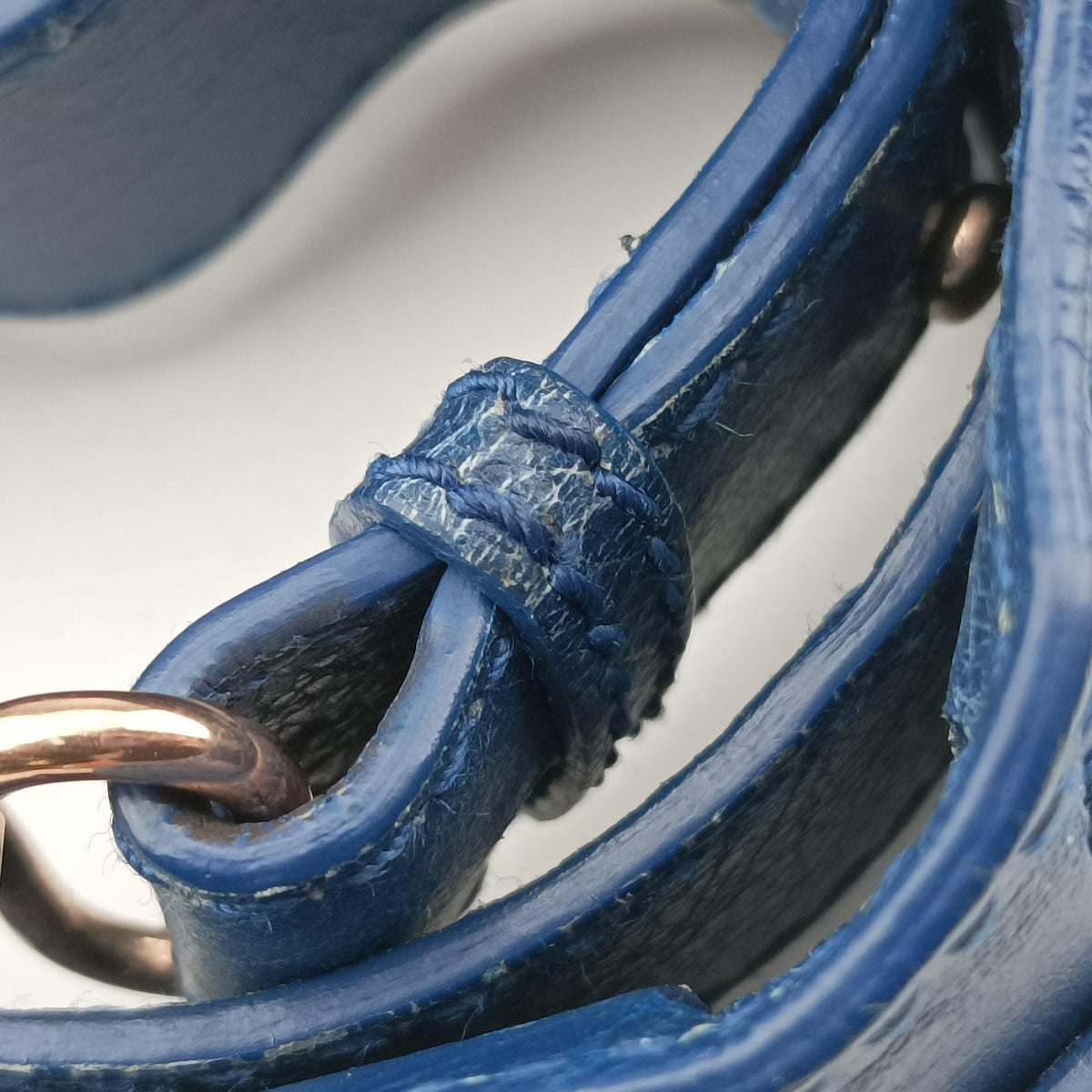 Secondhand Balenciaga The Velo Blue Lambskin  shoulderbag | stylenewstar