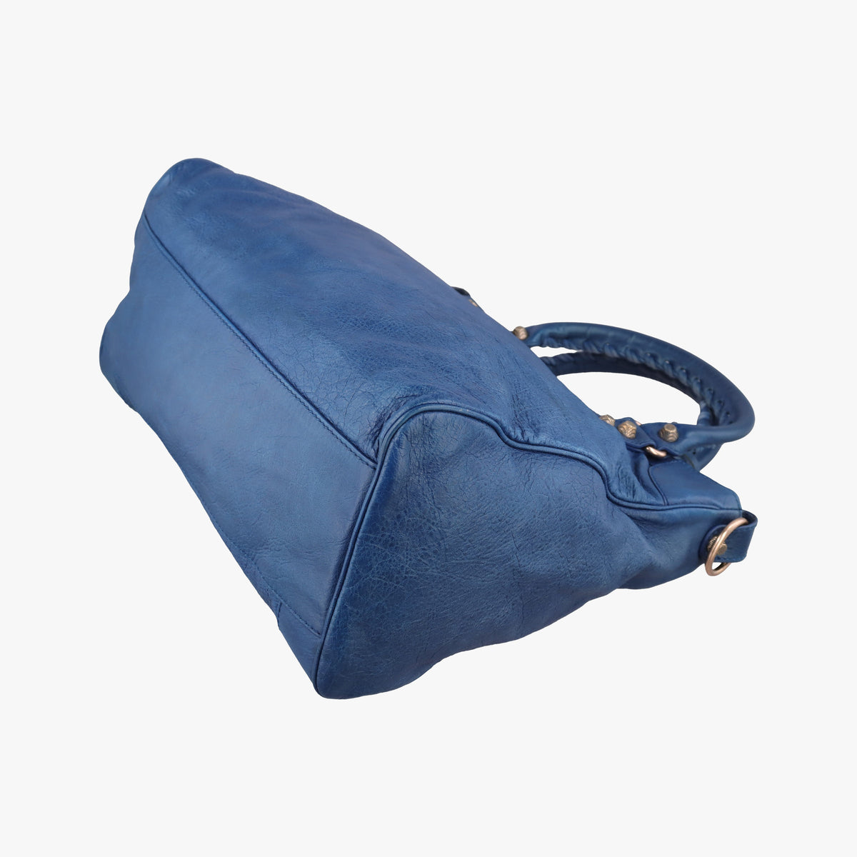 Secondhand Balenciaga The Velo Blue Lambskin  shoulderbag | stylenewstar