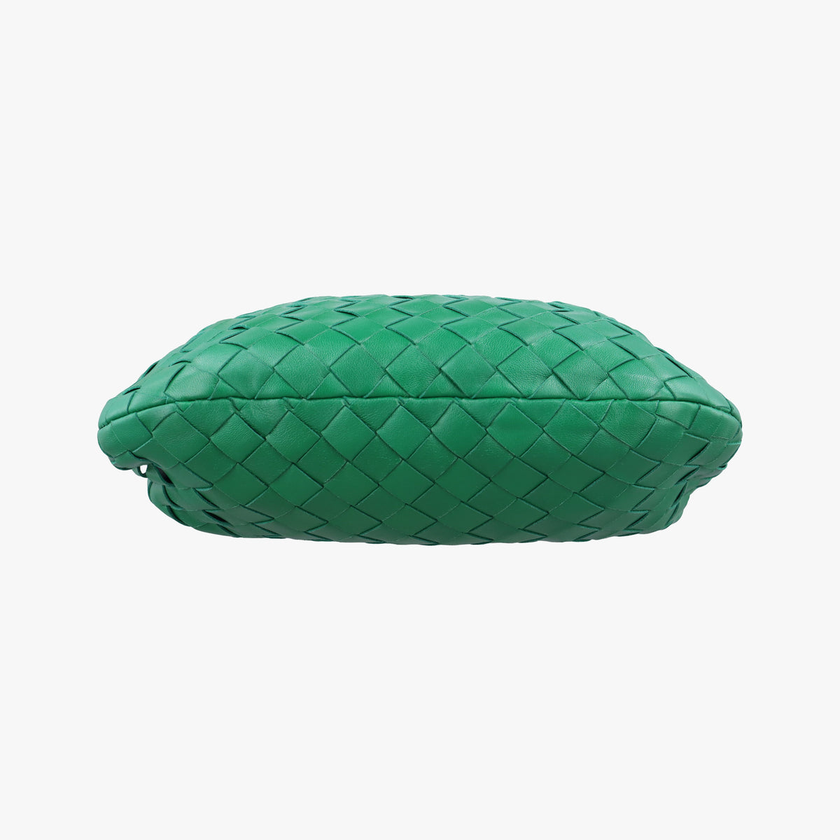 Pre-owned Bottega Veneta The Jodie Green lambskin  handbag | stylenewstar