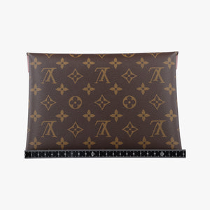 Vintage Louis Vuitton Pochette Kirigami Brown Monogram Canvas M62034 clutchbag | stylenewstar