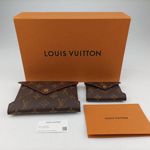 Vintage Louis Vuitton Pochette Kirigami Brown Monogram Canvas M62034 clutchbag | stylenewstar