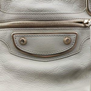 Pre-owned Balenciaga Classic City Grey lambskin  shoulderbag | stylenewstar