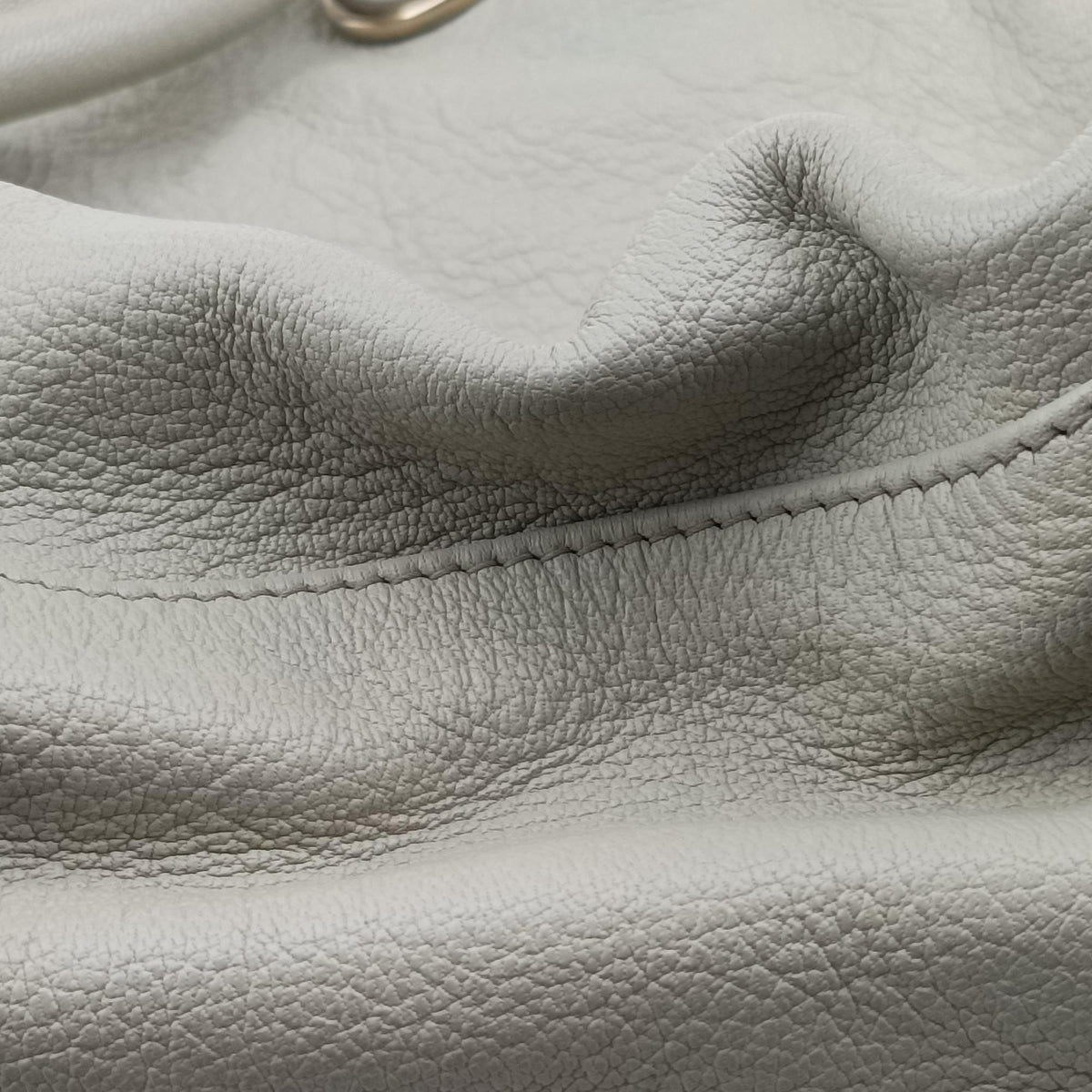 Pre-owned Balenciaga Classic City Grey lambskin  shoulderbag | stylenewstar