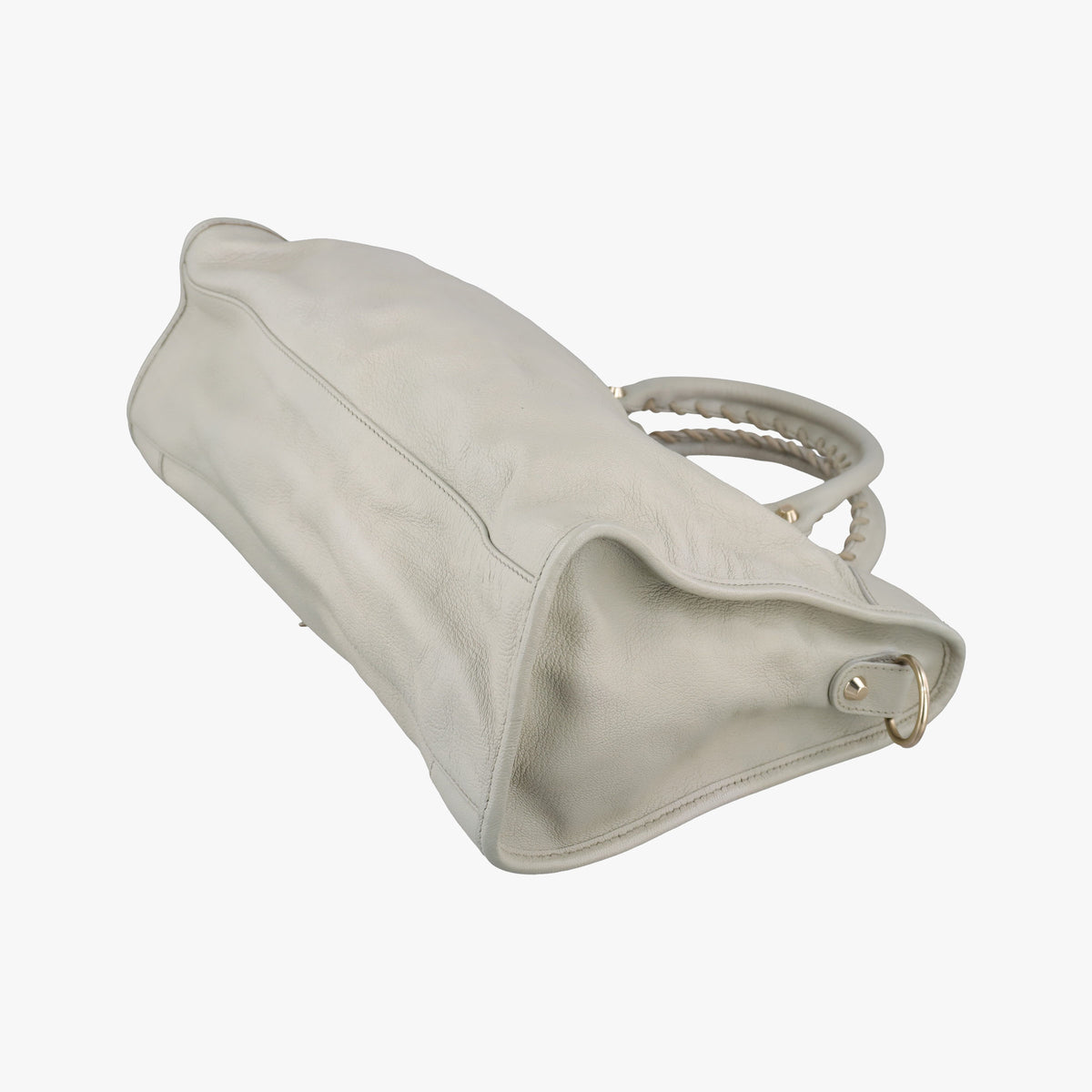 Pre-owned Balenciaga Classic City Grey lambskin  shoulderbag | stylenewstar