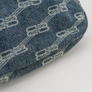 Secondhand Balenciaga Le Cagole mini Blue denim  shoulderbag | stylenewstar
