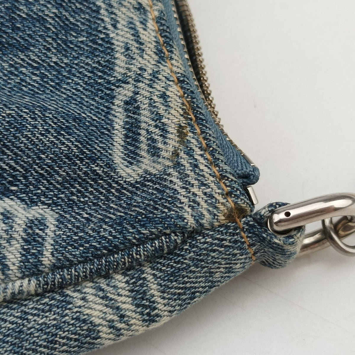 Secondhand Balenciaga Le Cagole mini Blue denim  shoulderbag | stylenewstar