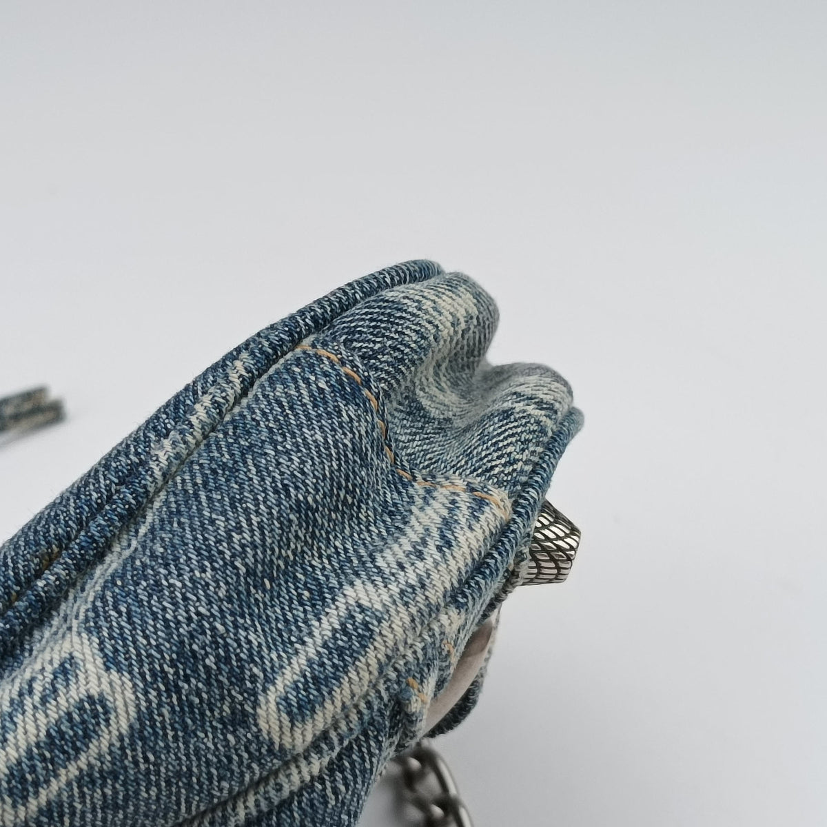 Secondhand Balenciaga Le Cagole mini Blue denim  shoulderbag | stylenewstar