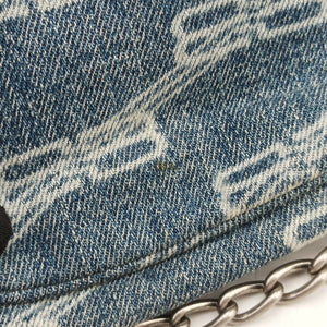 Secondhand Balenciaga Le Cagole mini Blue denim  shoulderbag | stylenewstar