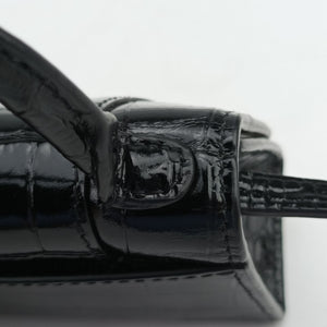 Vintage Balenciaga Hourglass Black Leather 637372 shoulderbag | stylenewstar