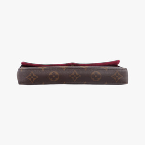Vintage Louis Vuitton Pochette Felicie Brown Monogram Canvas M61276 shoulderbag | stylenewstar