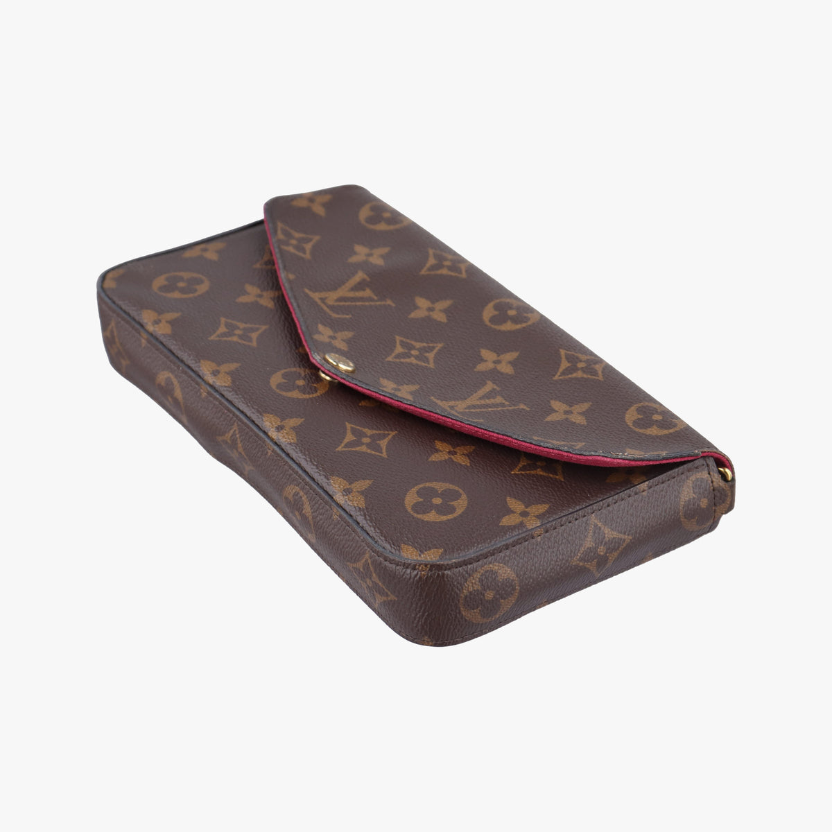 Vintage Louis Vuitton Pochette Felicie Brown Monogram Canvas M61276 shoulderbag | stylenewstar