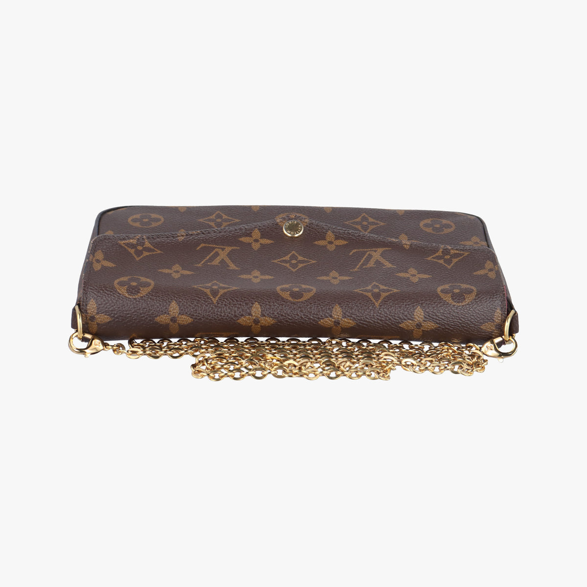 Vintage Louis Vuitton Pochette Felicie Brown Monogram Canvas M61276 shoulderbag | stylenewstar