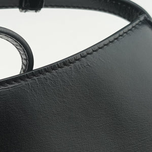 Pre-owned Celine Medium Tilly Black Leather 115703BF4 shoulderbag | stylenewstar