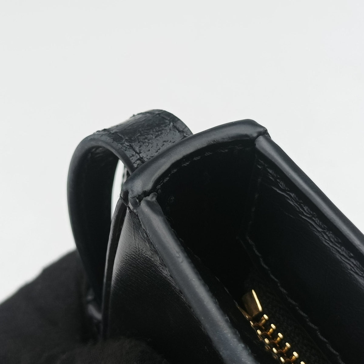 Pre-owned Celine Medium Tilly Black Leather 115703BF4 shoulderbag | stylenewstar