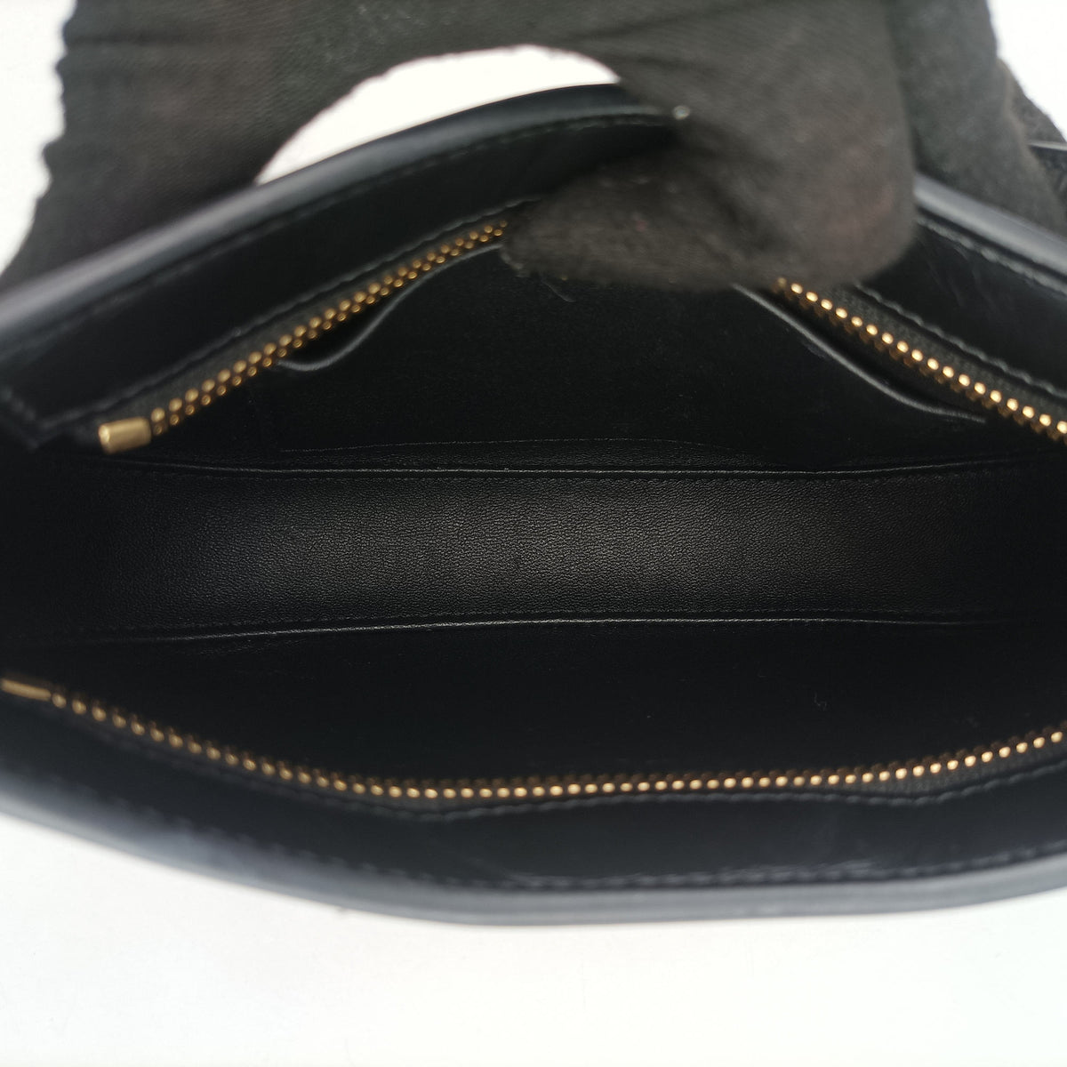 Pre-owned Celine Medium Tilly Black Leather 115703BF4 shoulderbag | stylenewstar