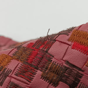 Pre-owned Bottega Veneta Intrecciato Olimpia Pink lambskin  shoulderbag | stylenewstar