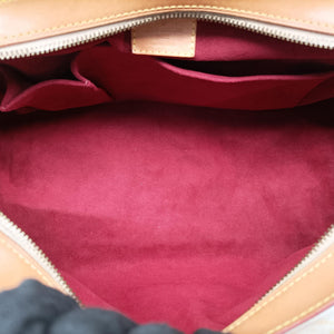 Secondhand Louis Vuitton CLAUDIA white Monogram Multicolor M40193 handbag | stylenewstar