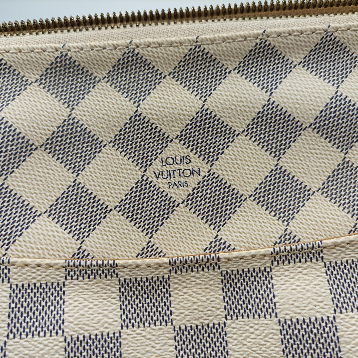 Pre-owned Louis Vuitton Figheri PM Azur Damier Canvas N41176 shoulderbag | stylenewstar