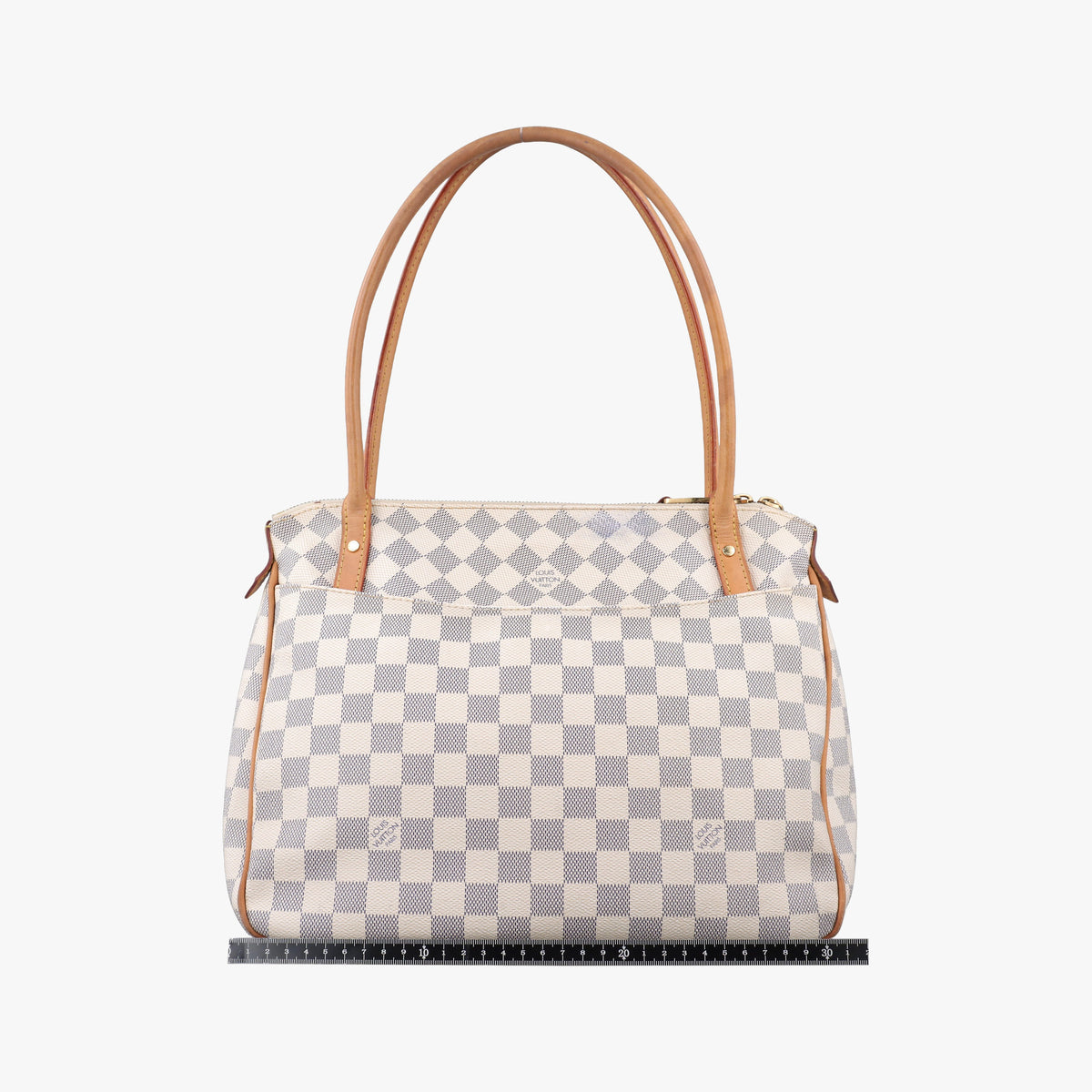 Pre-owned Louis Vuitton Figheri PM Azur Damier Canvas N41176 shoulderbag | stylenewstar