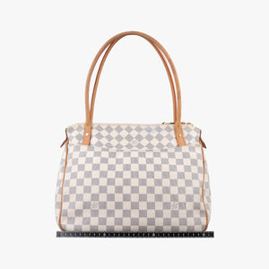 Pre-owned Louis Vuitton Figheri PM Azur Damier Canvas N41176 shoulderbag | stylenewstar