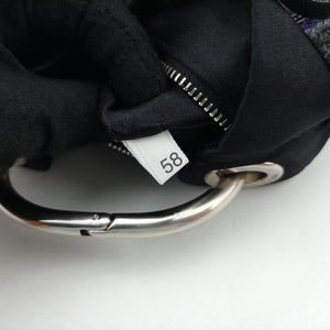 Pre-owned Prada Ring Bag Black silk  handbag | stylenewstar
