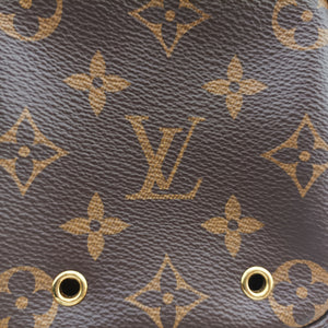 Pre-owned Louis Vuitton Utility Brown Monogram canvas M80746 shoulderbag | stylenewstar