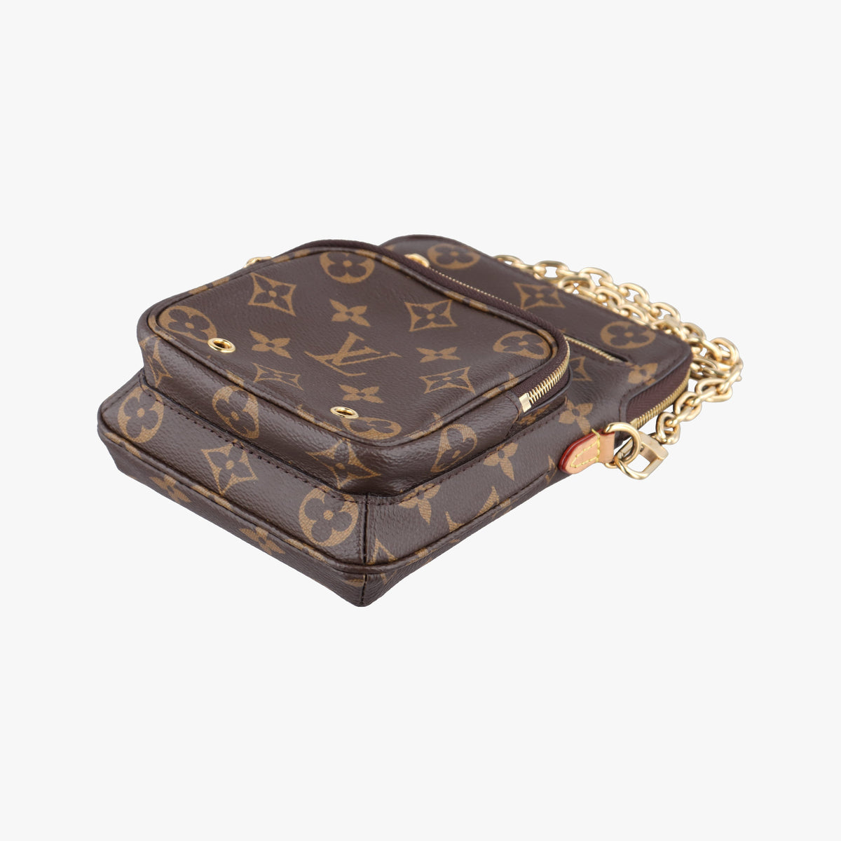 Pre-owned Louis Vuitton Utility Brown Monogram canvas M80746 shoulderbag | stylenewstar